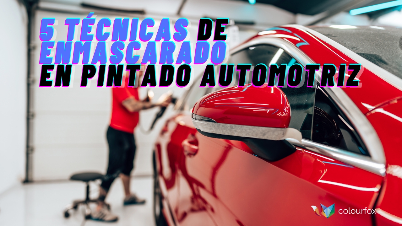 5 Técnicas de enmascarado automotriz: enmascarado inverso, rayas decorativas y más.